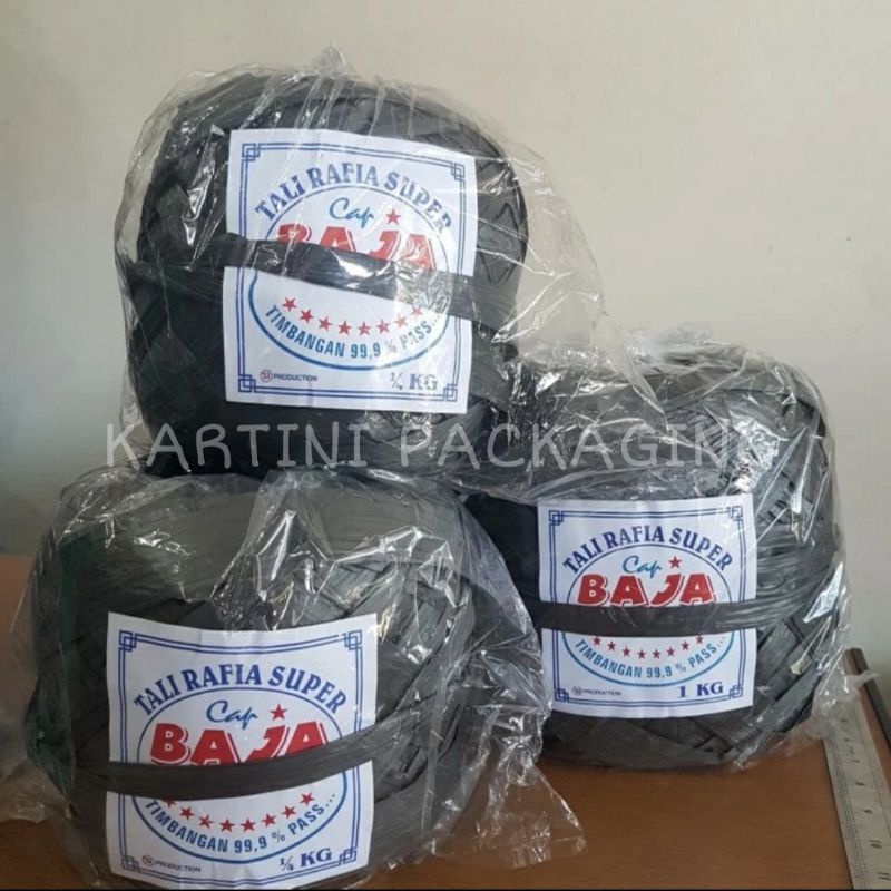 

TALI RAFIA HITAM 1 kg