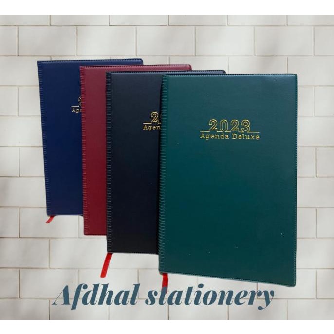 

BUKU AGENDA KERJA DELUXE KERTAS PUTIH 2023