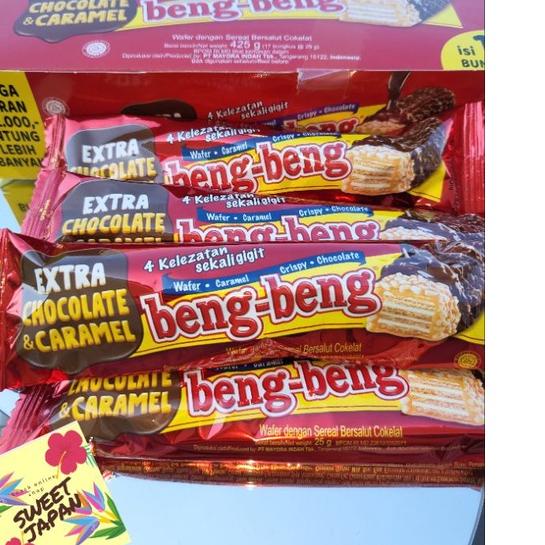 

Diskon PROMO BENGBENG BENG COKLAT CARAMEL MELTED isi 17 bungkus with extra caramel.