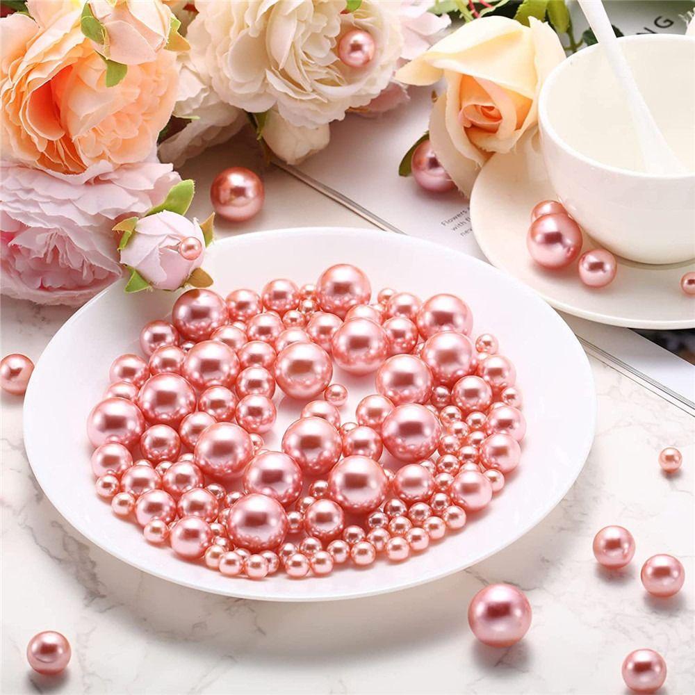 Top Vas Filler Mutiara Panas Dekorasi Pesta Lilin Apung Dekorasi Meja Candyland Pearls