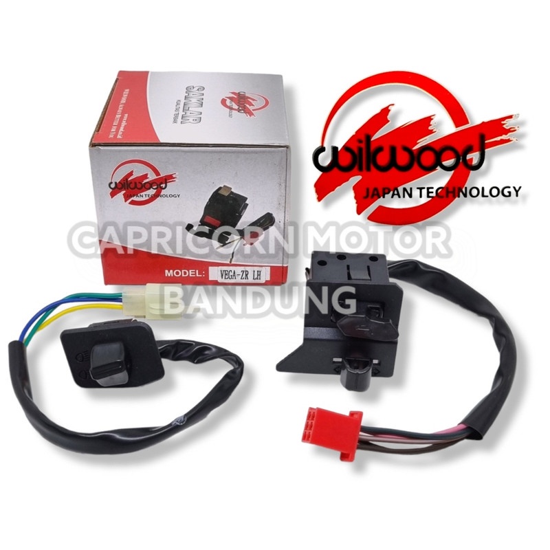 Saklar Kiri VEGA ZR Tombol Lampu Sen DIM Klakson WILWOOD
