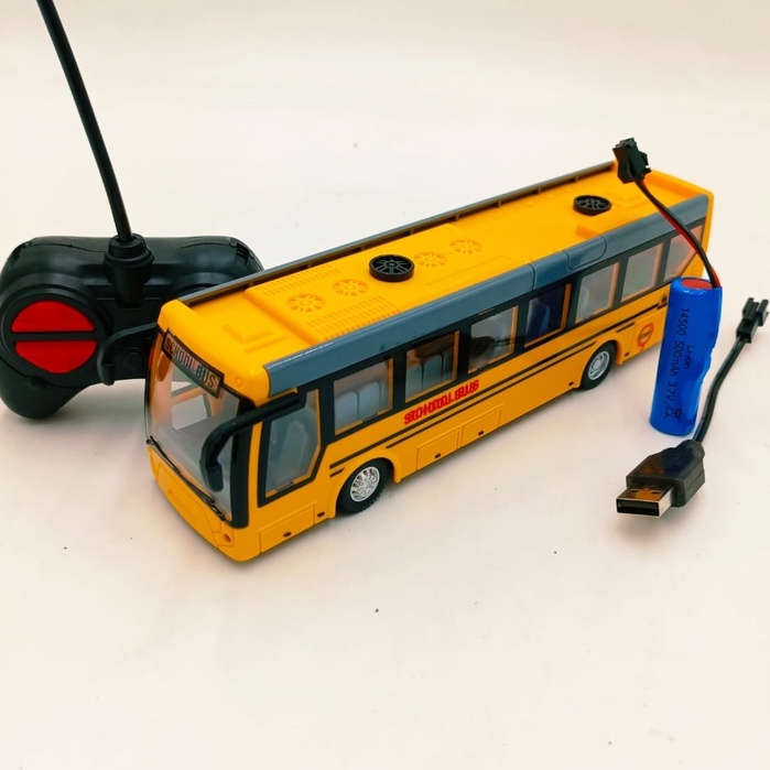 mainan mobil bus remot kontrol