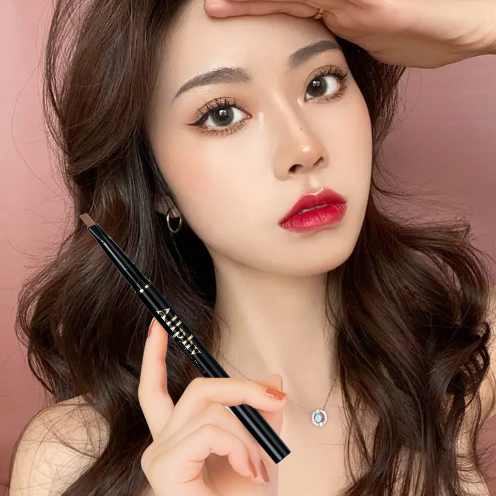 Allphv Brow Definer | Pensil Alis Waterproof | Pigmented Tahan Lama | Makeup Mata