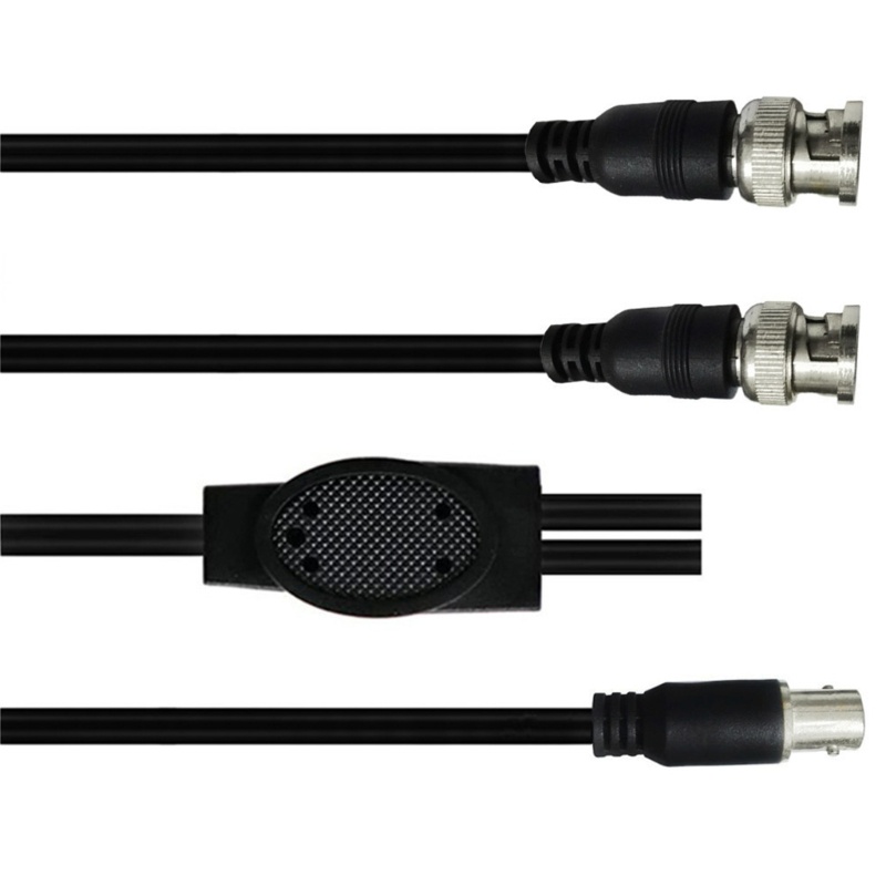 Zzz Female to Male Plug Extension Garis Coaxial BNC Male to Female/Female to Female BNC 1sampai2 Konektor Cord Splitter Wi