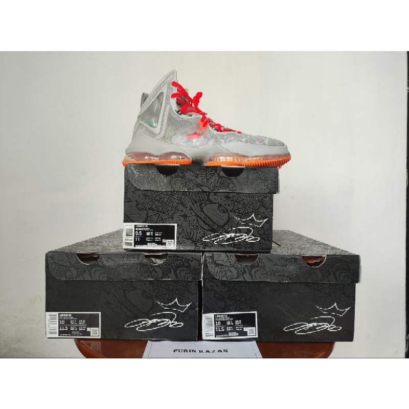 Sepatu Basket Nike Lebron XIX 'Fast Food' Original