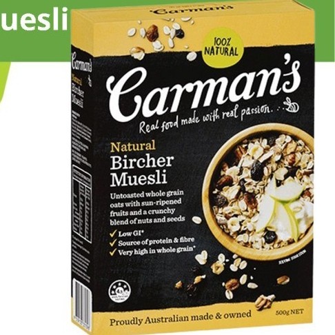 

Carman's Natural Blend Muesli 500gr