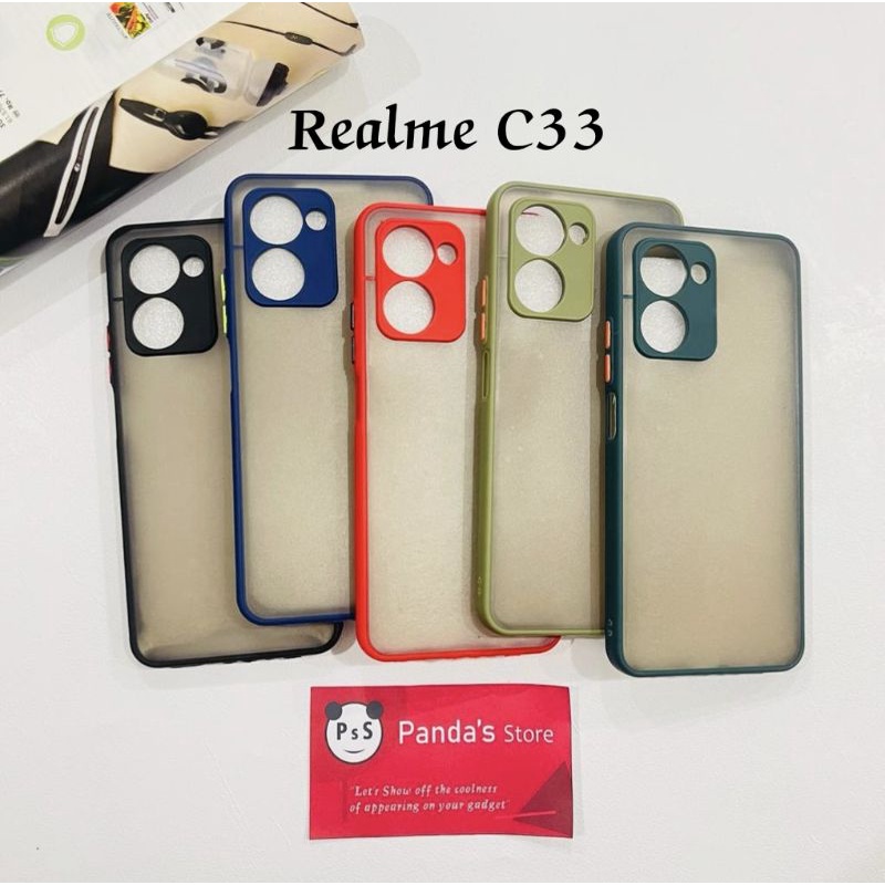 Case Realme C33 Softcase Dove My Choice PsS-