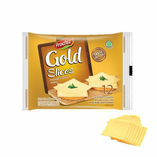 

Keju Prochiz Gold 12 slices 156 gr