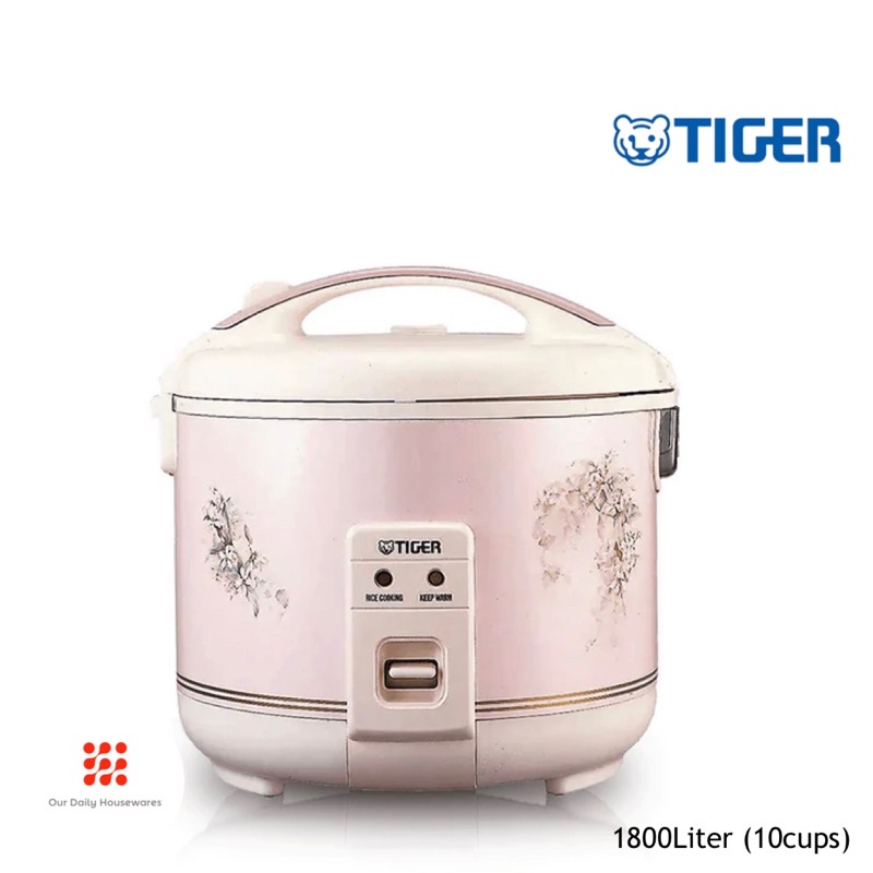 Jual TIGER Japan Rice Cooker 1.8Liter/ 10 cups JNP1800/IP Shopee