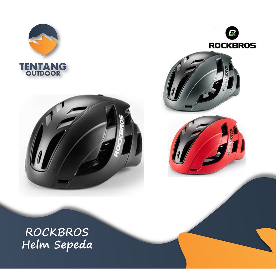 Helm Sepeda ROCKBROS TS-43 Roadbike Helmet Aksesoris Sepeda