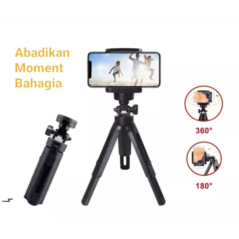 Tripod Stand Holder HP Mini Support Kamera Portable