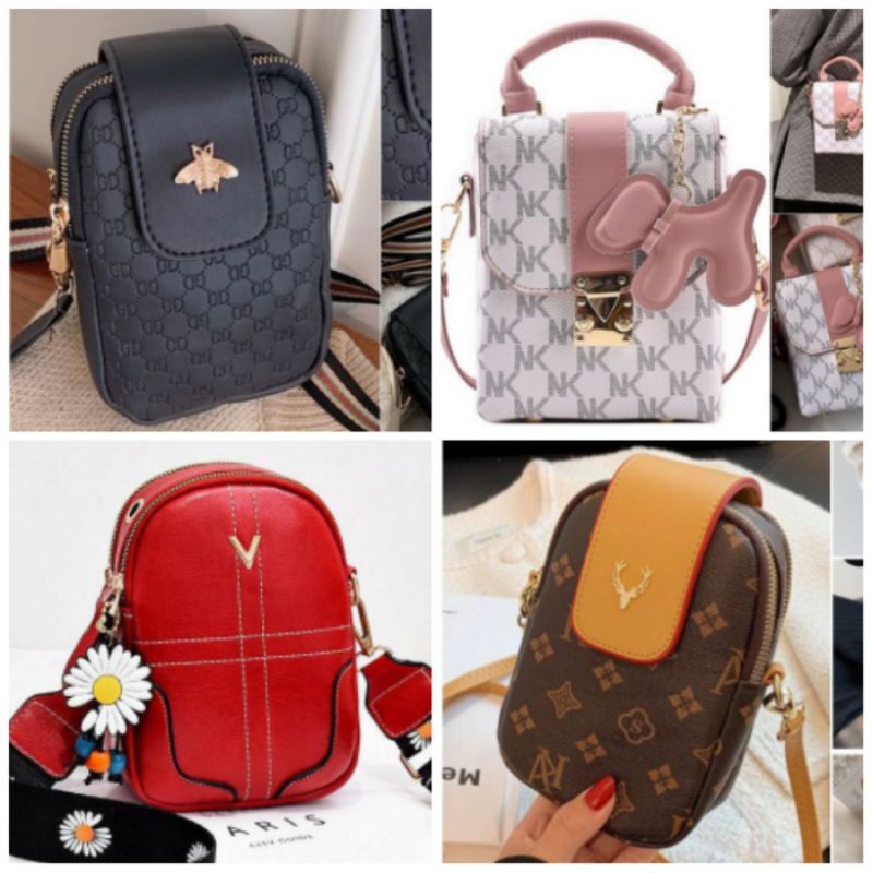Gij. 1kg4 SLING PHONE BAG . E236 . E510 , K1931 G7311 A281 E5221 . E5176 . NK PUPPY , GDGD BEE  AK M