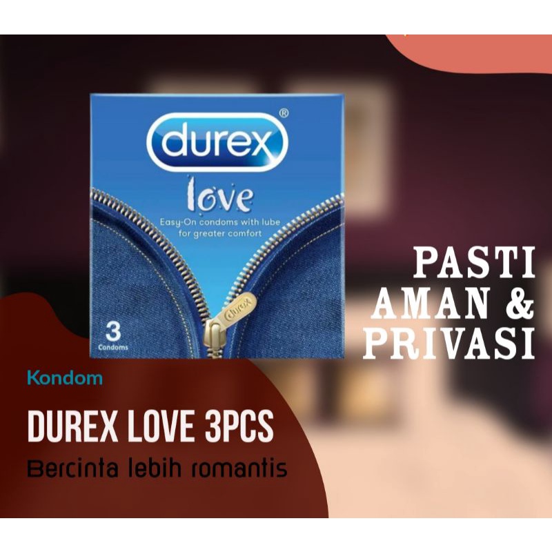 Durex LOVE jeans isi 3pcs