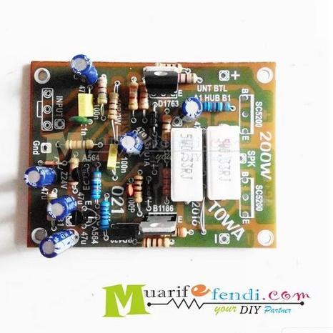 PALING DIMINATI KIT Power Amplifier 200Watt MONO TOA TOWA ✹ 869