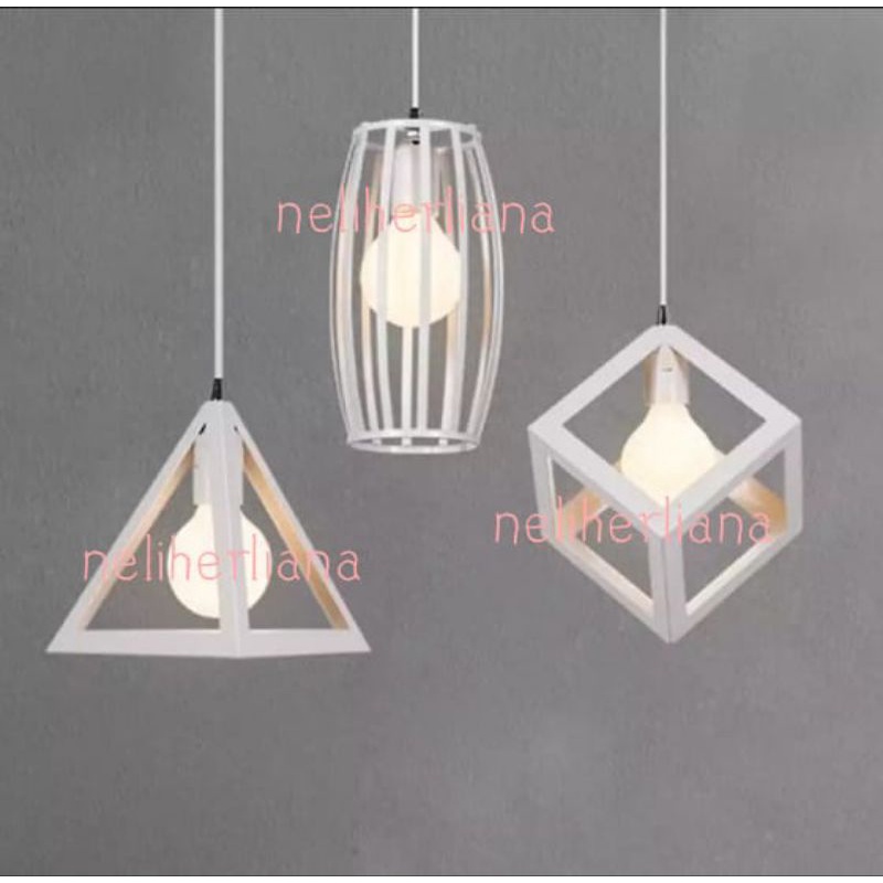 Lampu GANTUNG FULL SET MODEL variasi