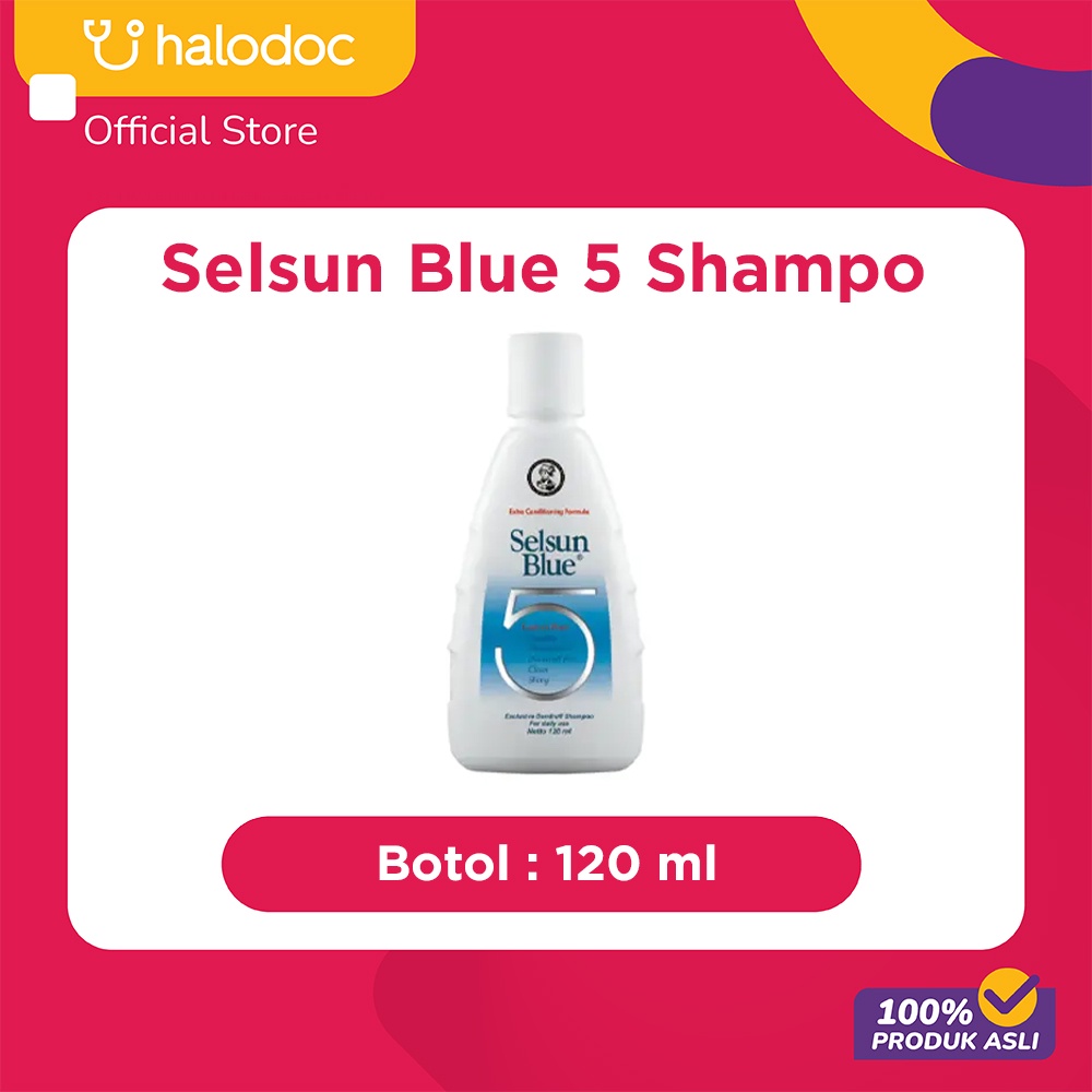 Selsun Blue 5 Shampo 120 ml