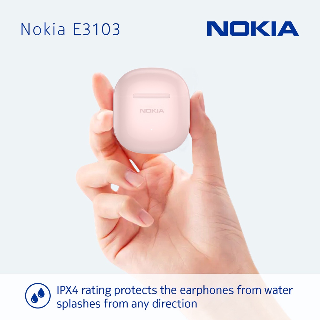 Nokia E3103 ENC True Wireless Earphones TWS Less Latency HD