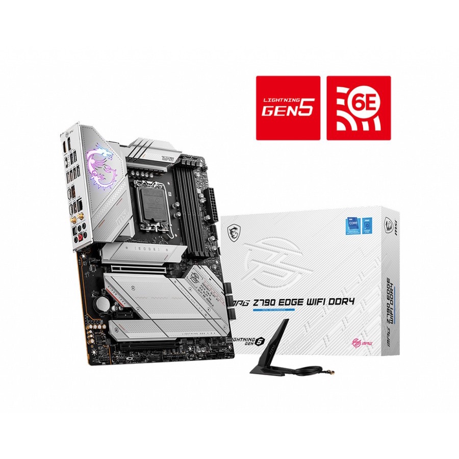 MSI MPG Z790 EDGE WIFI DDR4 Motherboard (Intel Z790, DDR4, LGA1700)