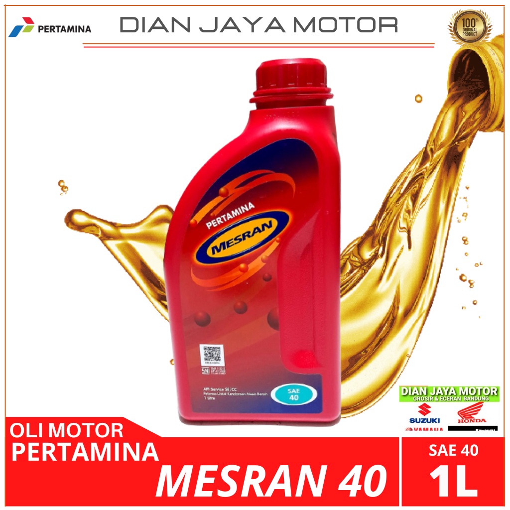 Jual MESRAN 40 OLI MESIN PERTAMINA MESRAN 40 1 LITER | Shopee Indonesia