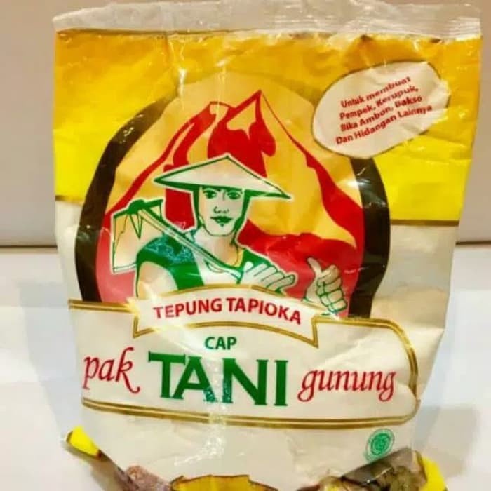 

TEPUNG TAPIOKA CAP TANI GUNUNG 20X500 Gram ( 1 Dus)