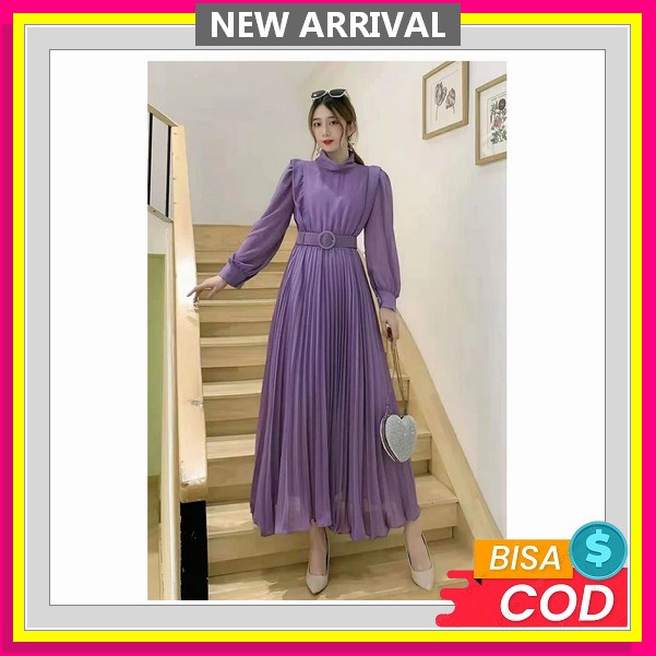 [ Terlaris ] Gamis Muslimah Bahan Maxmara Silk || Baju Gamis Dewasa Gamis Terbaru 2021 Dress Wanita 