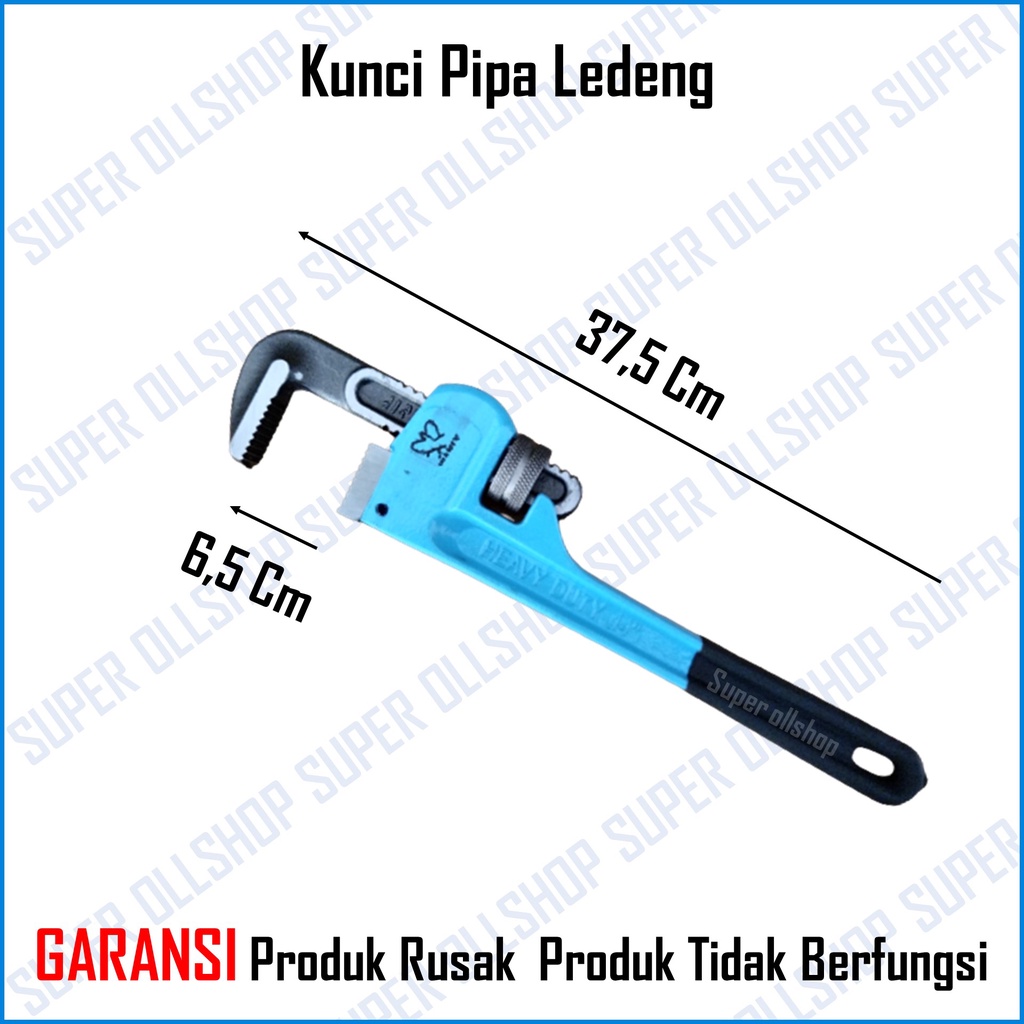 Kunci Pipa 14&quot; inch / Adjustable Pipe Wrench / Kunci Pipa Ledeng Heavyduty Murah