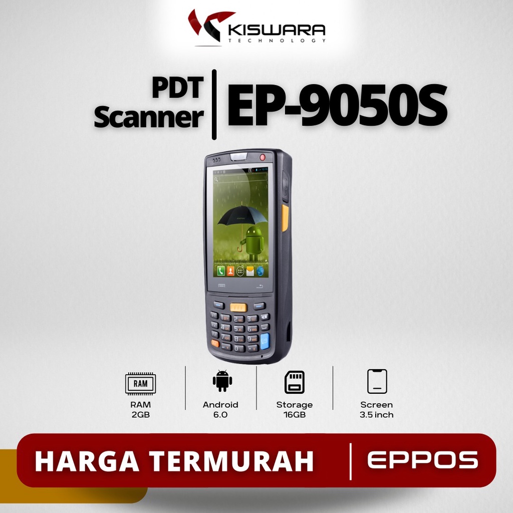 Scanner Barcode Handheld Terminal EP-9050S 4G/3G [PDA/PDT]