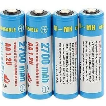 Baterai Battery Batre AA 1.2V NI-MH Rechargeable 2700 mAH isi 4 + Box