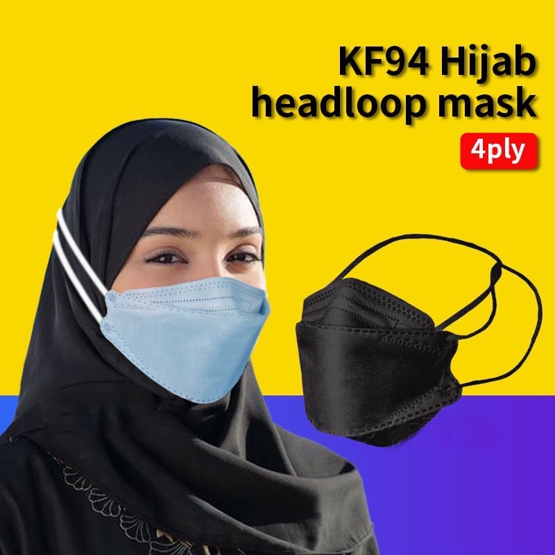 Masker Kf94 Hijab Medis Careion isi 10