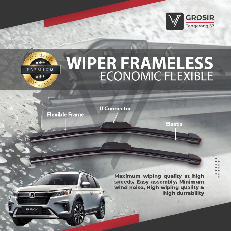 WIPER ALL NEW BRV 2022 FRAMELESS 2 PCS