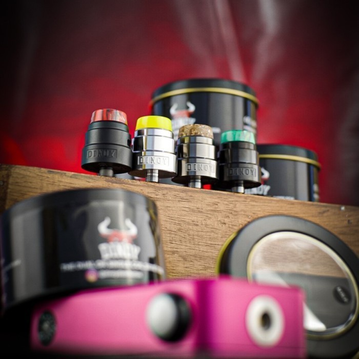 DINOY RDA 24MM ATOMIZER AUTHENTIC RDA DINOY