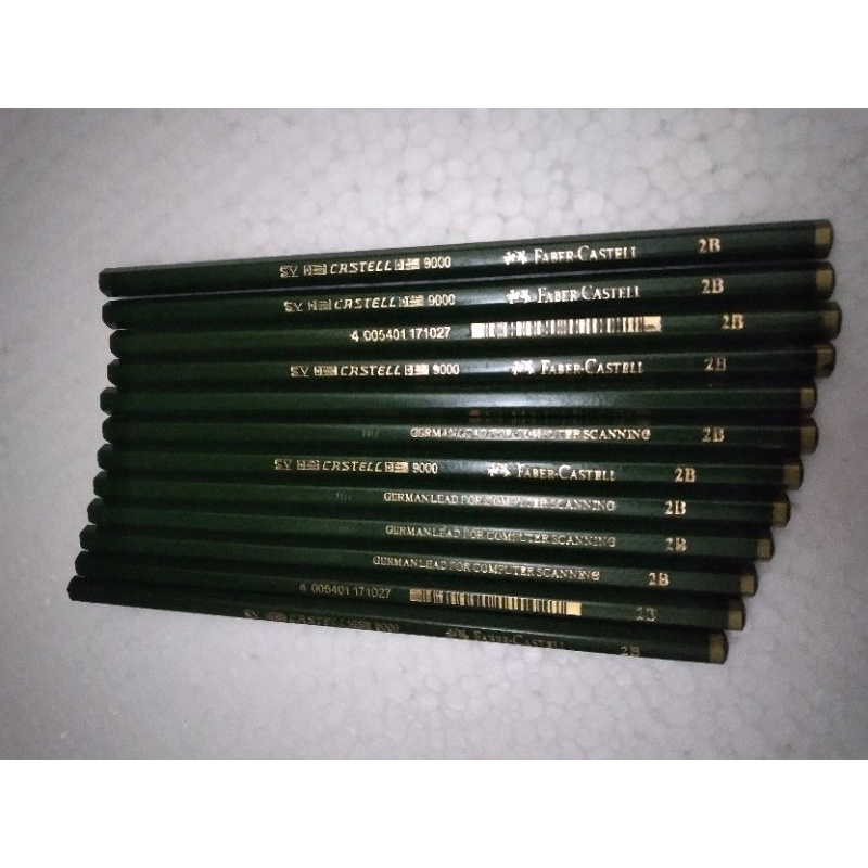 [ 1 Pcs ] Pensil Komputer Faber Castell 2B - Pensil ujian