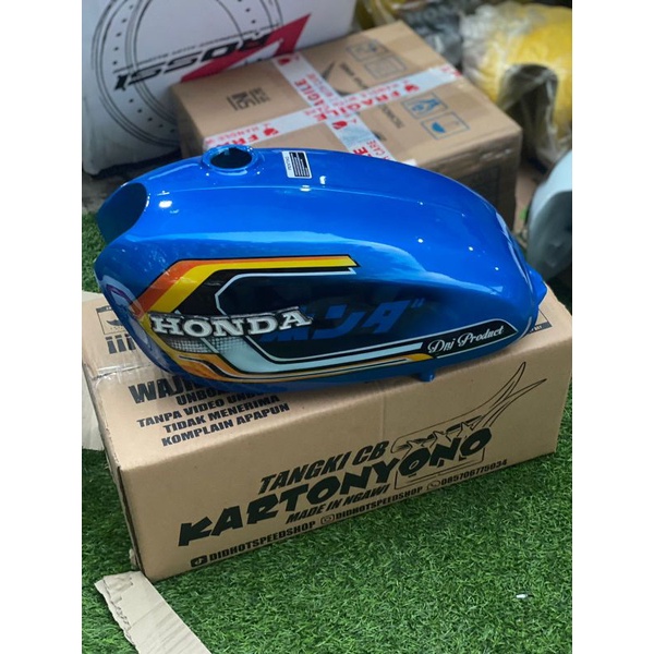 TANGKI CB125 KARTOYONO SUDAH CAT CATAN
