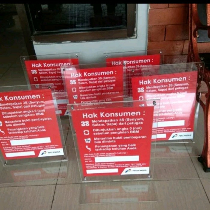 

PAPAN HAK KONSUMEN PAPAN 3S SPBU