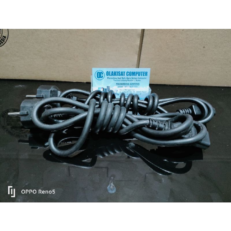 KABEL POWER ORI PANJANG 2 METER