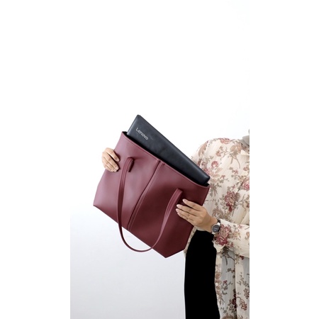 [TOTEBAG MUAT LAPTOP] shopper KANIA