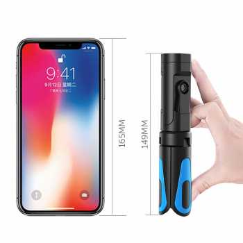 Tripod Stand Hp Mini Alumunium + 1/4 Universal Smartphone Clip / Tripod Hp Meja Dudukan Stand Sandaran Hp Untuk Nonton / Tripod Hp 3 kaki Penahan Kokoh Kuat Stabil Untuk Streaming video / Tripod Mini Handphone Multifungsi Murah Stand Hp Meja Simpel Elegan