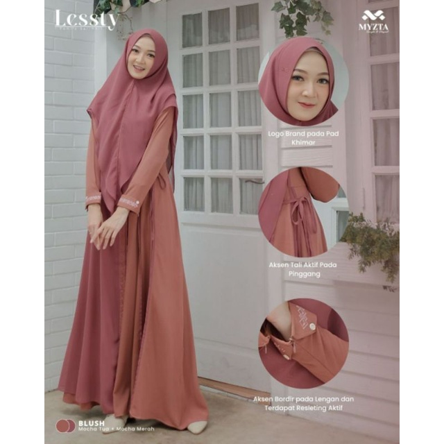 Readystok Sarimbit Lessty by Myzta Original Sarimbit Lebaran 2023