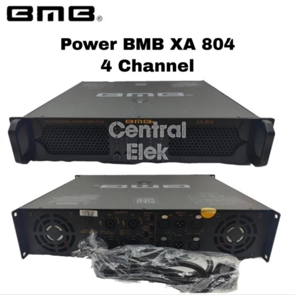 power amplifier 4ch bmb xa804 bmb xa 804 bmb xa-804
