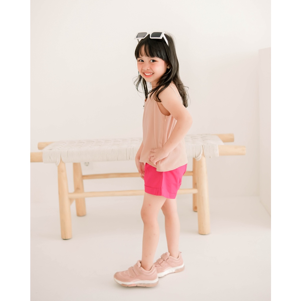 POPPY CAMISOLE | Atasan Anak Perempuan | Tanktop Anak | Tanktop Solid Camisole | Top Anak Perempuan