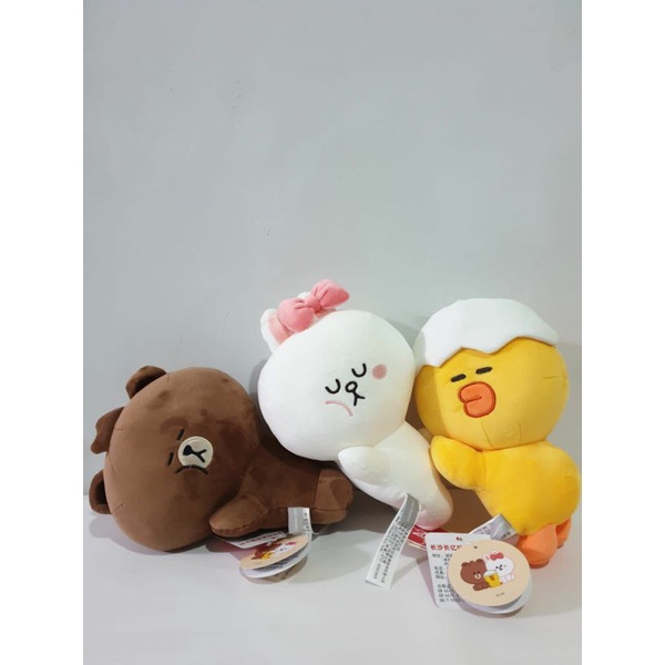 Boneka Line Original Brown Cony Sally Sleepy.