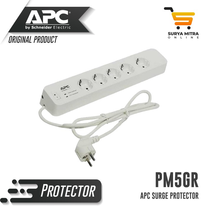APC Surge Protector PM5GR / PM5-GR SurgeArrest 5 oulets 230V