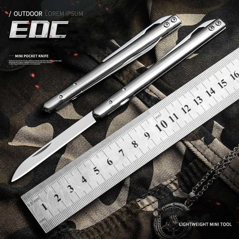 Terlaris YESISOK Pisau Lipat Mini Tactical Folding Knife Survival EDC - SS48 Keren