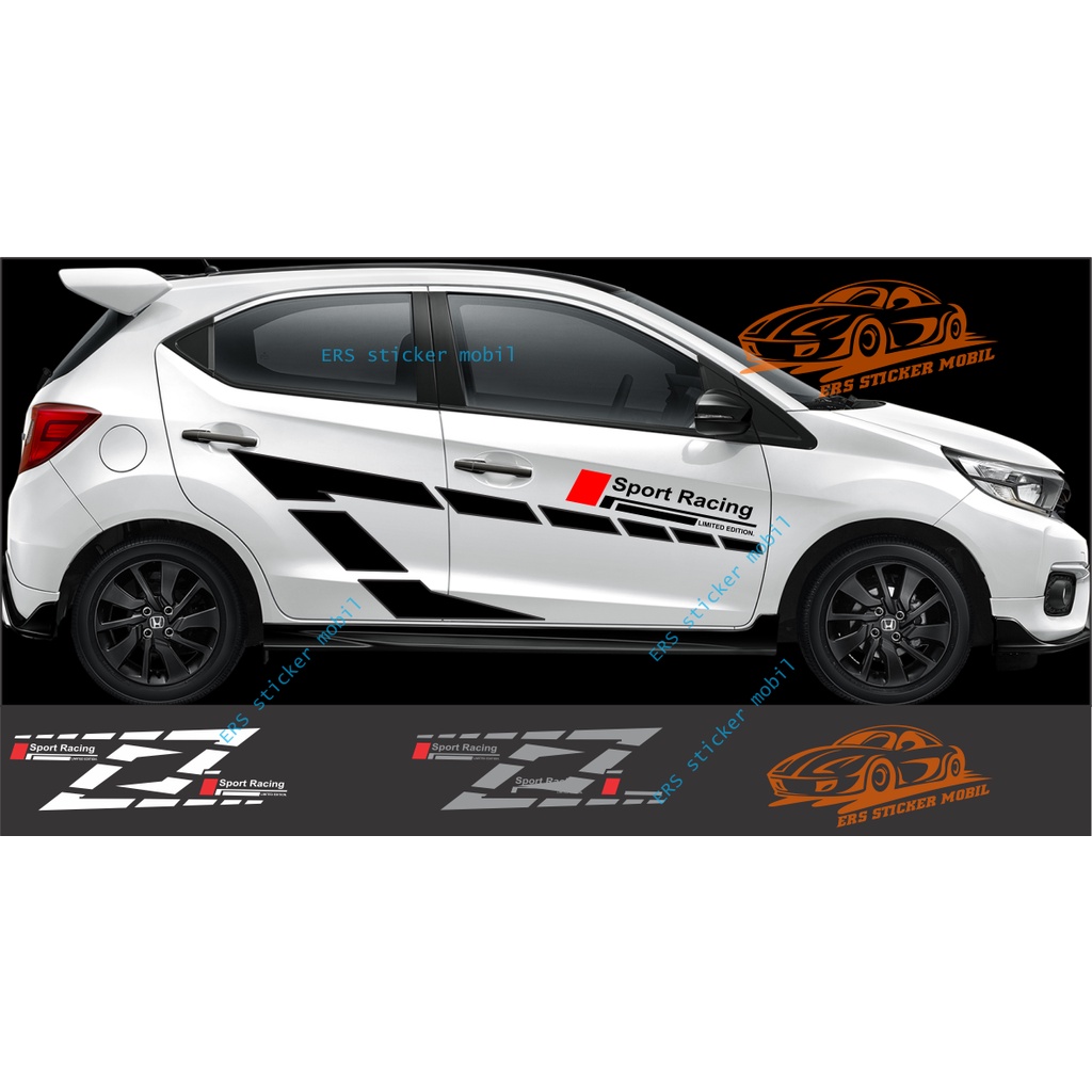 stiker sticker Mobil Cutting Costum Untuk Jazz Datsun Agya Innova Sedan Brio Captiva cutting sticker