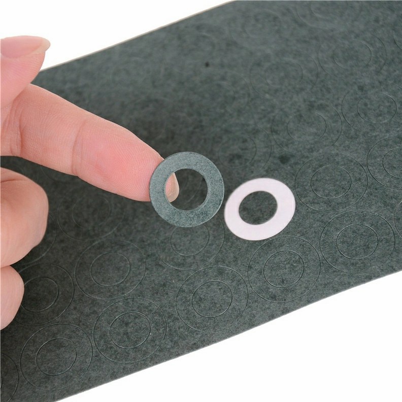 Kertas Single Ring Gasket Paper Isolator Insulator Baterai Rakit baterai Lion 18650 Bulat