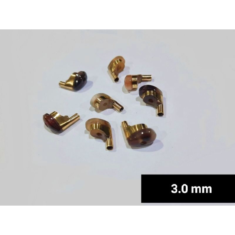 Tanduk Sungu Marit Klem Logam Kuningan Anti Keriting