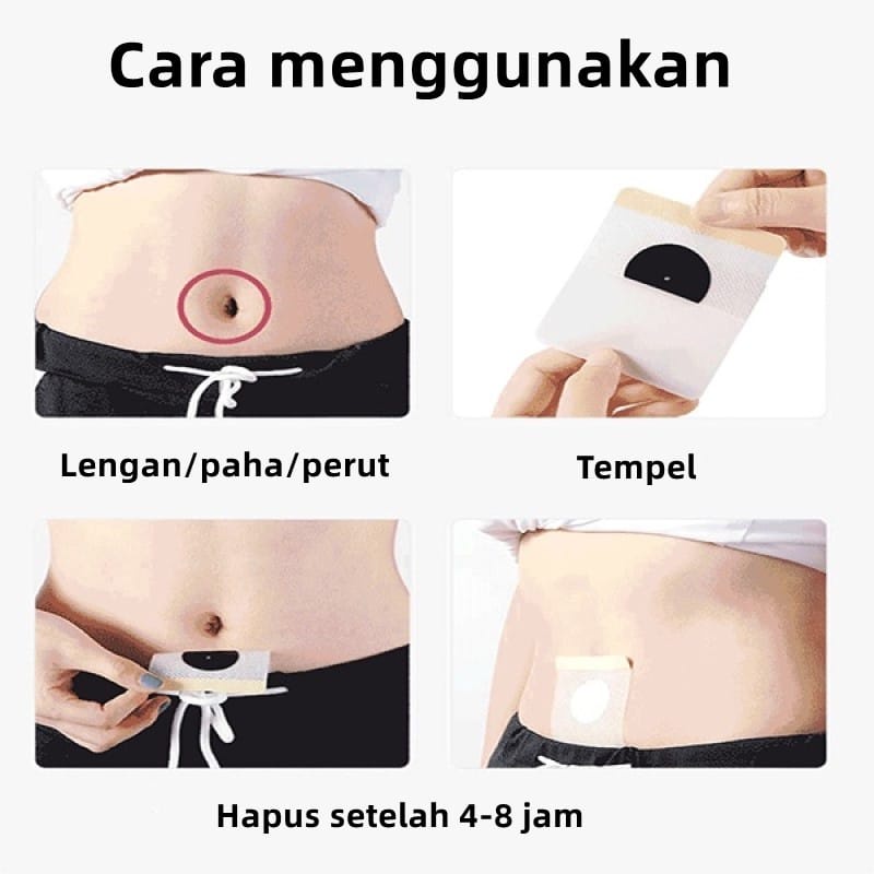 mrcaisen SLIM PATCH koyo pelangsing obat cina menurunkan berat badan isi 10 Magnetic pembakar lemak detox badan S036