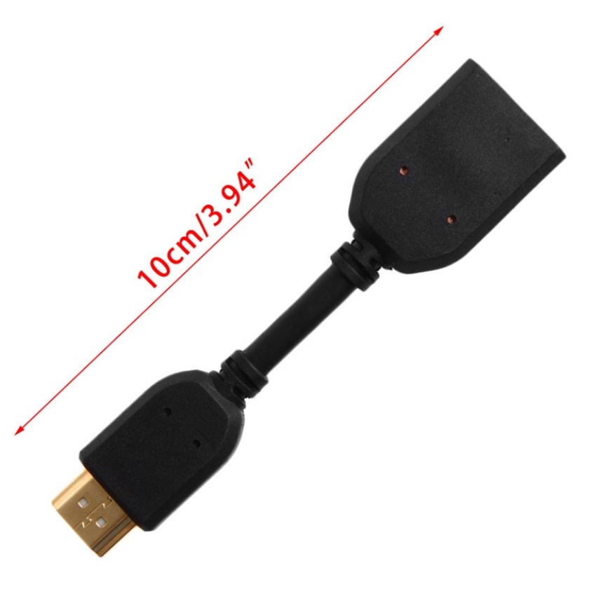 (UMU SUPPLIER) KABEL HDMI EXTENSION 10CM MALE TO FEMALE PERPANJANGAN VIDEO VGA TV