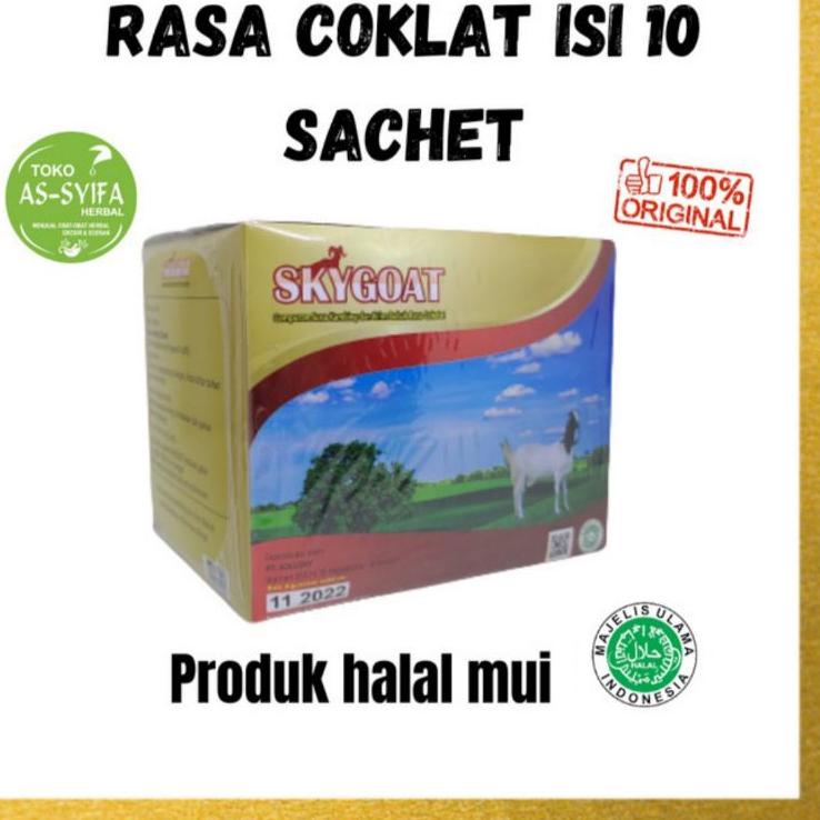 

Diskon✳ Skygoat Susu Kambing Etawa Full Cream / Susu Kambing Vanilla dan Coklat 34