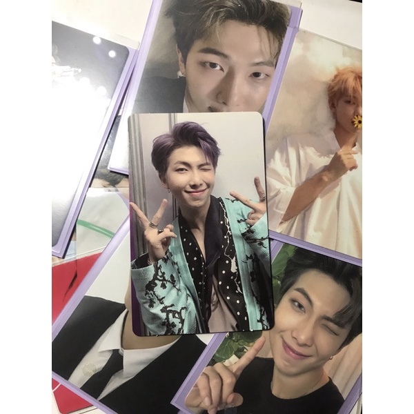 Photocard Memories Bluray 2018 Namjoon RM BTS